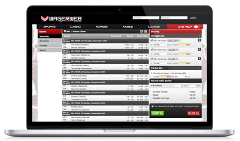 Wager Web App .